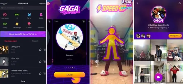 gaga dance tik tok