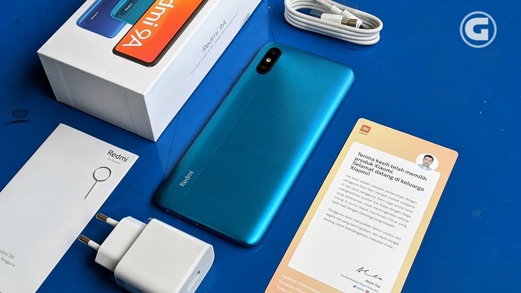 Kelengkapan Xiaomi Redmi 9A