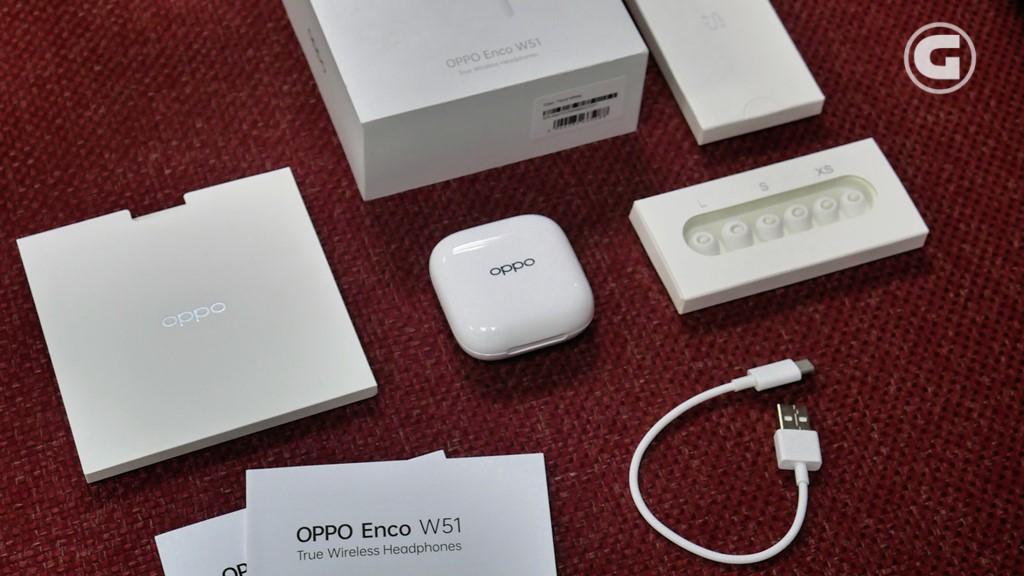 Kelengkapan OPPO Enco W51