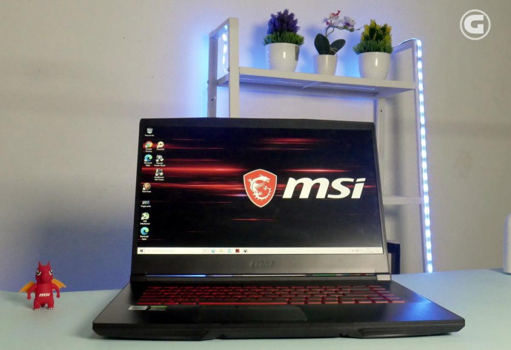 layar MSI GF63 Thin