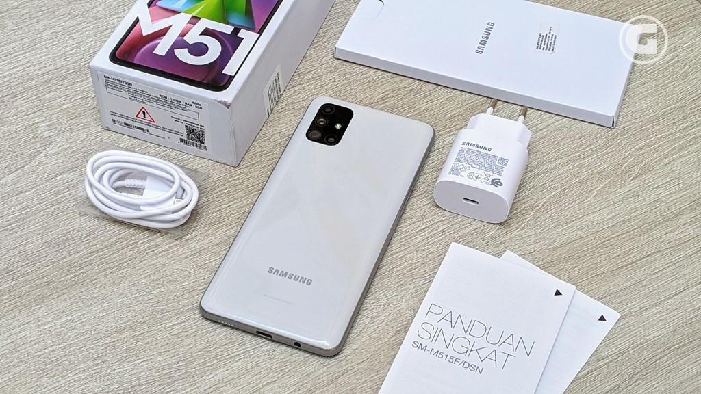 Kelengkapan Samsung Galaxy M51