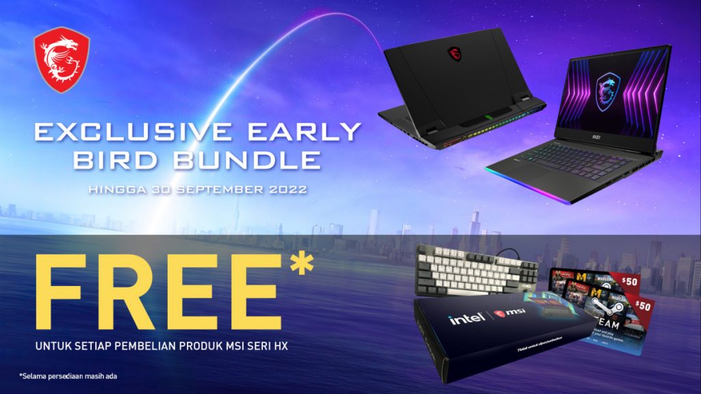 MSI Titan GT77 & Raider GE67 Early Bird Promo