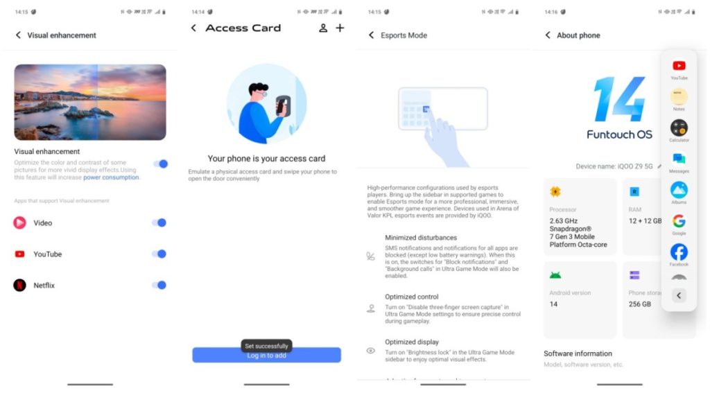 iQOO Z9 5G - Funtouch OS 14