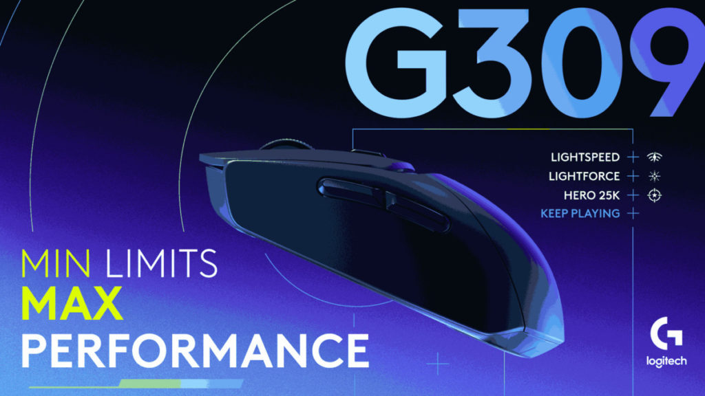 Logitech G hadirkan mouse wireless gaming G309 LIGHTSPEED