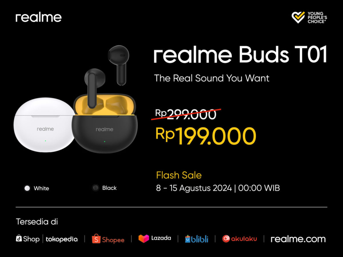 Harga realme Buds T01