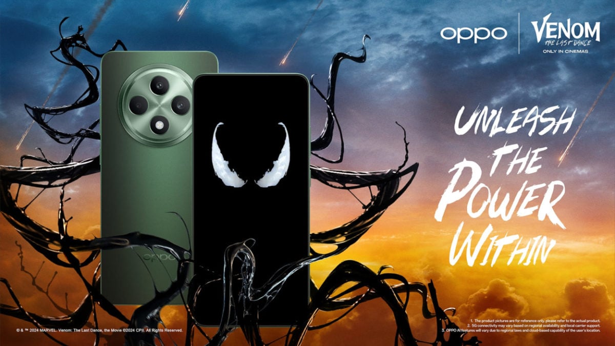 OPPO Reno12 F Series kolaborasi bersama film Venom terbaru